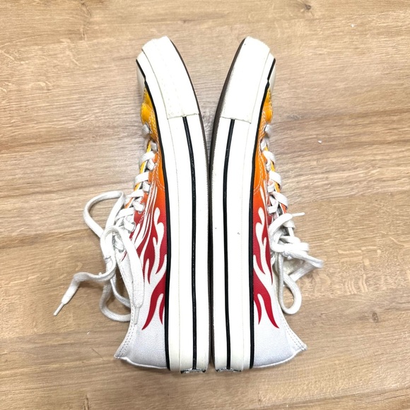 Converse Chuck Taylor 70 Flames Fire Tennis Shoe Sneaker - Picture 6 of 10